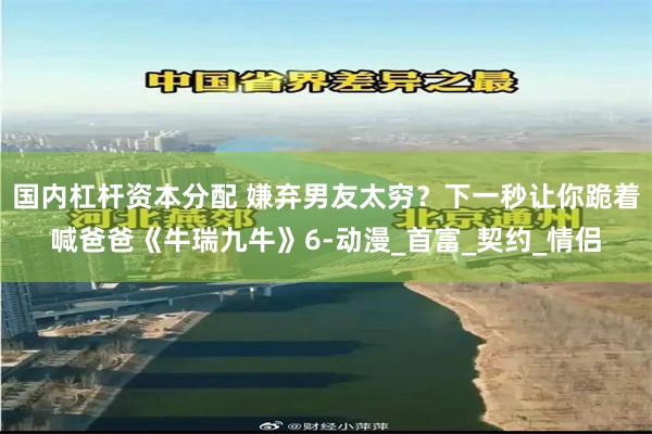 国内杠杆资本分配 嫌弃男友太穷？下一秒让你跪着喊爸爸《牛瑞九牛》6-动漫_首富_契约_情侣